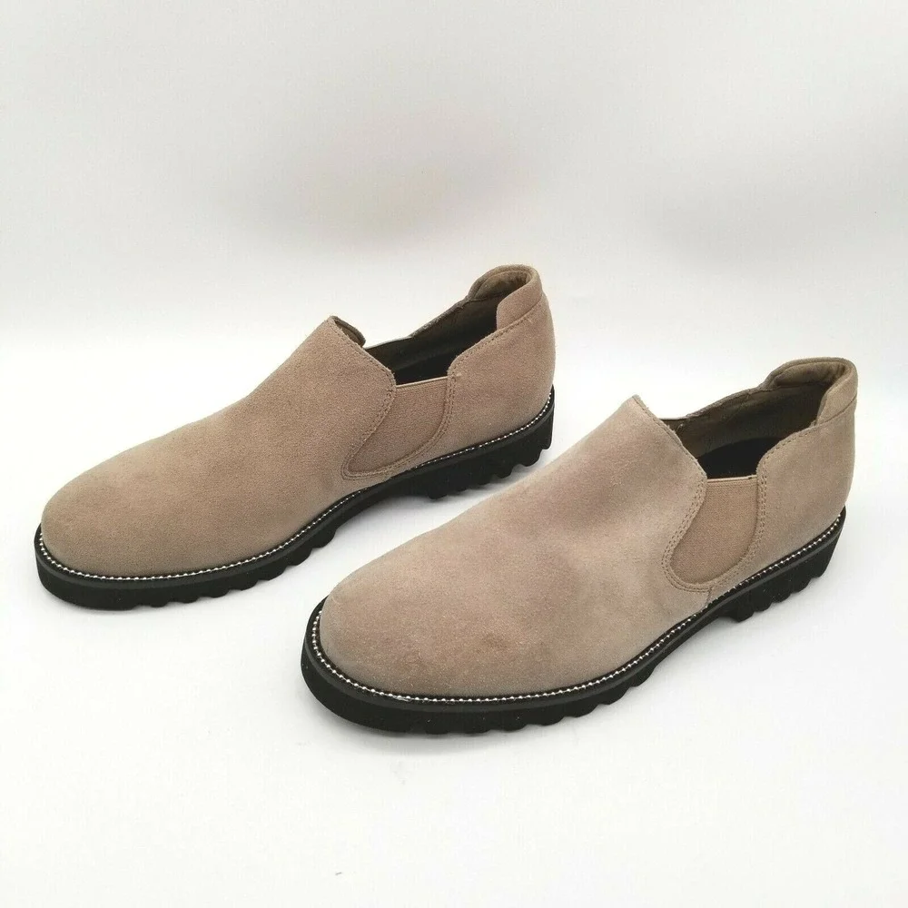 BLONDO Women Robin Waterproof Flat In Mushroom Leather‎ Size 6.5